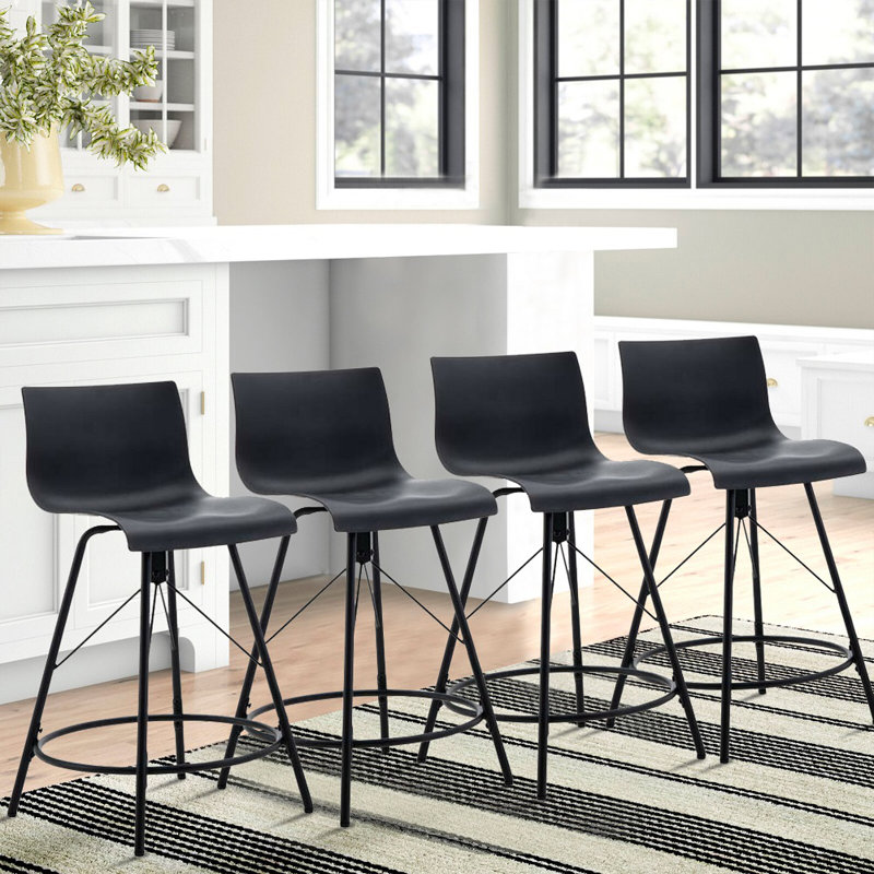 Corrigan Studio® Dobbins Swivel Bar & Counter Stool & Reviews Wayfair